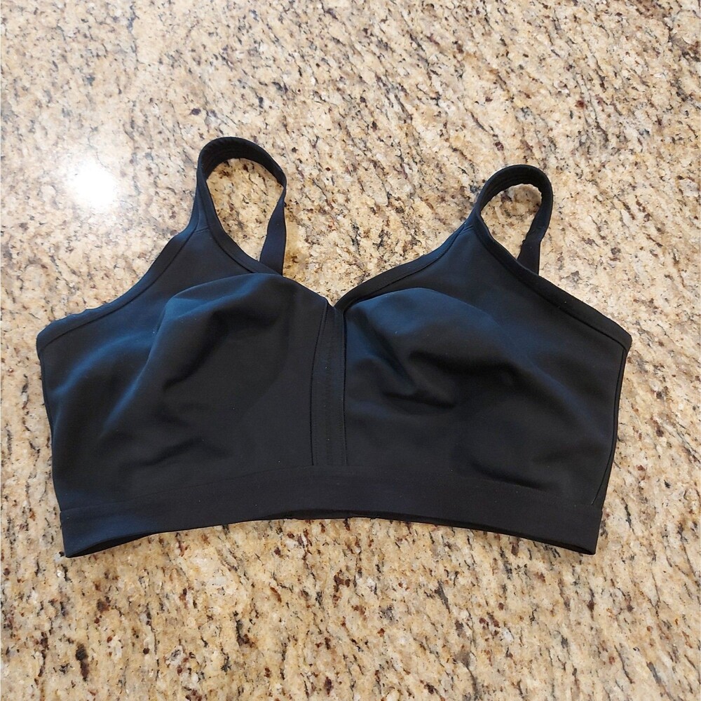 SOMA 38G Bra Black Embraceable Full Coverage Wireless Unlined Stretch No Wire